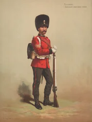 Füsiliere, Sergeant, Marschuniform