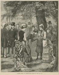 Gartenparty im Marlborough House am 23. Juli 1883