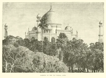 Gärten des Taj Mahal, Agra