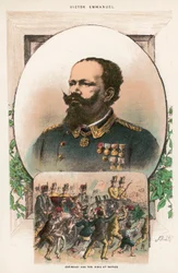 Garibaldi und der König in Neapel