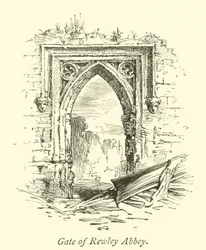 Tor der Rewley Abtei