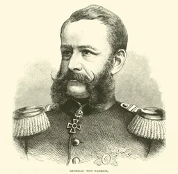 General Von Fabrice, Oktober 1870