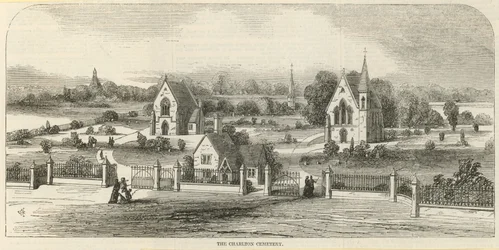 Gesamtansicht des Charlton Cemetery