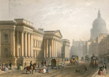 Gesamtansicht des Hauptpostamts