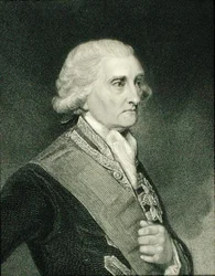 George Brydges Rodney (1718-92) 1. Baron Rodney von Stoke-Rodney, aus 