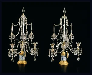 George III Kandelaber, ca. 1790