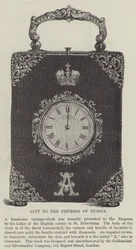 Geschenk an die Kaiserin von Russland (Gravur)