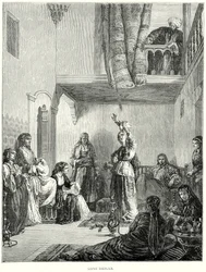 Zigeunertänzerin (Gravur)