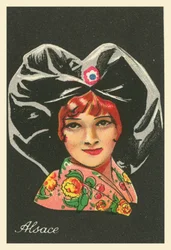 Mädchen aus vielen Ländern: Elsass