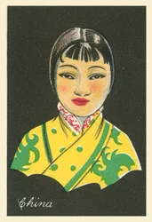 Mädchen vieler Länder: China