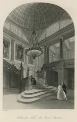 Goldsmiths Hall, die große Treppe