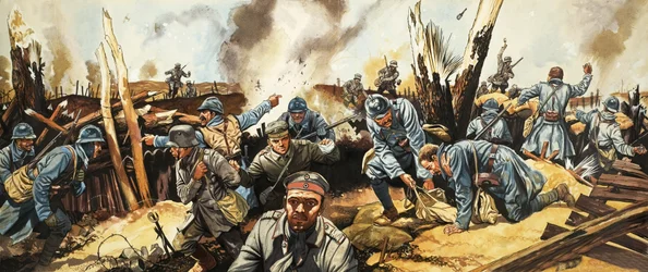 Große Ereignisse in der Geschichte: Die Westfront