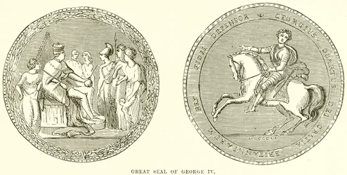 Großes Siegel von George IV