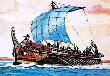 Griechischer Frachtschiff