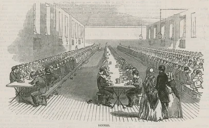 Greenwich Royal Hospital Schulen; Abendessen