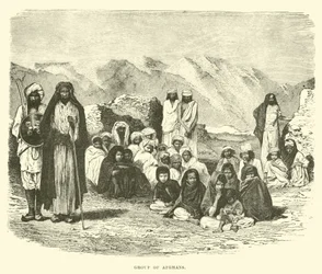 Gruppe von Afghanen