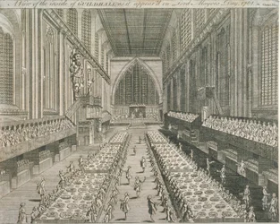 Guildhall, Gentlemans Magazine, 1761
