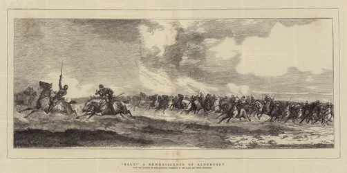 "Halt!", eine Erinnerung an Aldershot