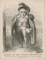 Hamlet auf dem Londoner Kirchhof