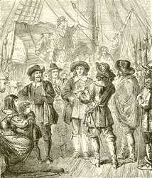 Hampden und Cromwell werden an der Auswanderung gehindert