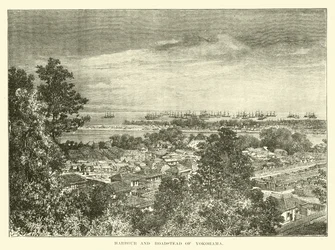 Hafen und Reede von Yokohama