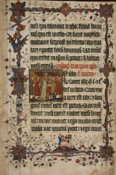 Das Fronleichnamsfest, aus dem Lovel-Lektionar, vor 1408