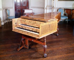 Cembalo, von Jacob Kirckman, Englisch, 1766