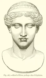 Kopf der Hera, vielleicht nach Polyklet