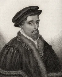 Henry Howard, Earl of Surrey, graviert von Rivers, aus 