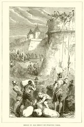 Heinrich IV. hat Erbarmen mit dem hungernden Paris