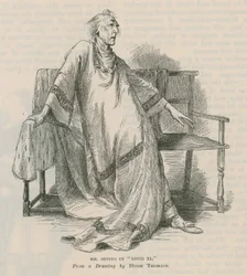 Henry Irving, Schauspieler, in Louis XI