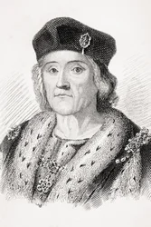 Heinrich VII. von England, Illustration aus 