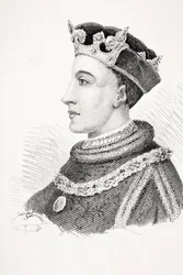 Heinrich V. von England, Illustration aus 