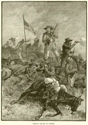 Heroischer Tod von Custer