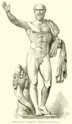 Heroische Statue von Pupienus