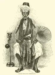 Hindoo-religiöser Bettler