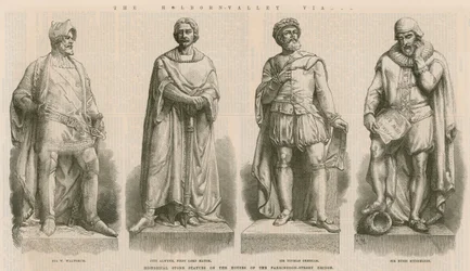 Historische Steinstatuen