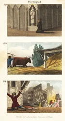 Historische Ansichten von Portugal