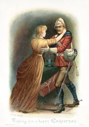 Wieder Zuhause, Weihnachtskarte