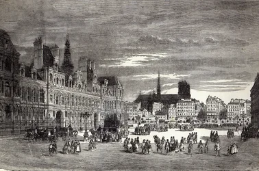 Hotel de Ville, Paris, 1847