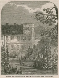 Haus in Highgate, London, in dem der Dichter Samuel Coleridge starb