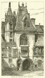 Haus von Jacques Coeur, Bourges (Gravur)