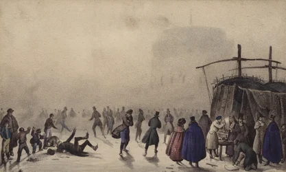 Eislaufen auf dem City River