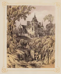 Illustration für Bunyans Pilgerreise