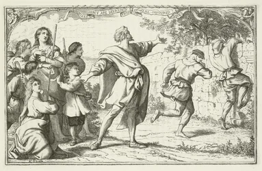 Illustration für Die Pilgerreise von John Bunyan