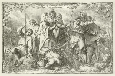 Illustration für Die Pilgerreise von John Bunyan