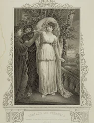 Illustration aus Troilus und Cressida, Akt III, Szene 2, von William Shakespeare (1564-1616)