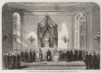 Einweihung der Albert Hall, Royal College of Surgeons, Dublin