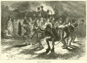 Indianischer Skalptanz