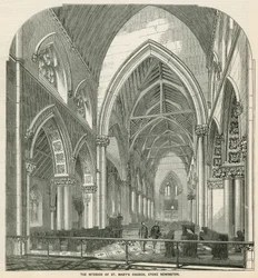 Inneres der St. Marys Kirche in Stoke Newington